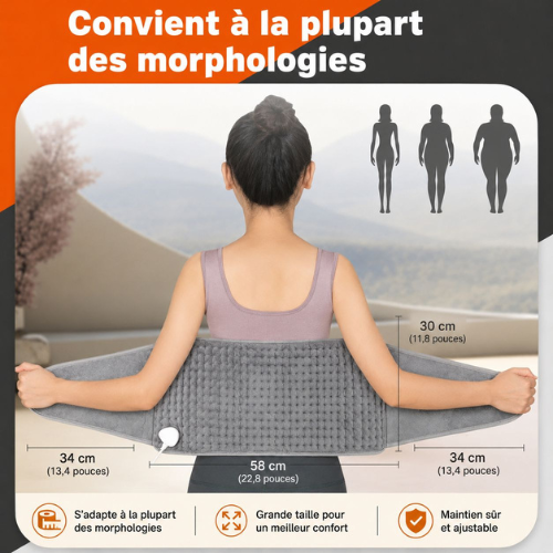 ceinture chauffante lombaire